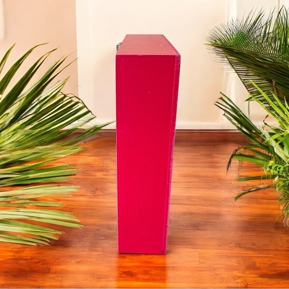 NEW Betty Boop Wall Art by Spoontiques - Gold Hearts & Red Dress - With Box! - Picture 5 of 11